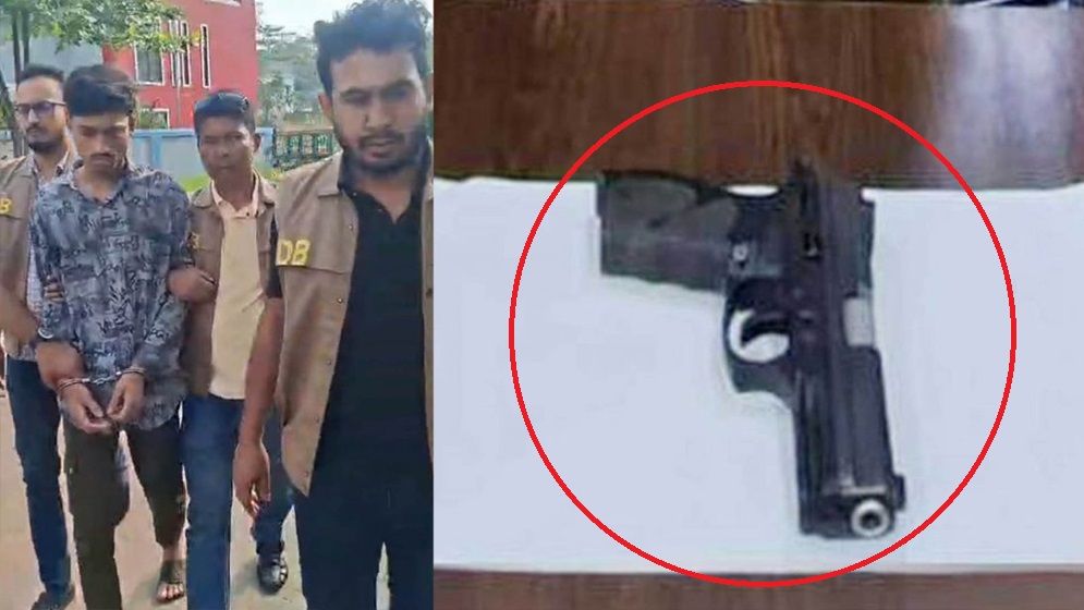 ৫ আগস্ট থানা থেকে লুট করা পিস্তল ৫০ হাজারে বিক্রি