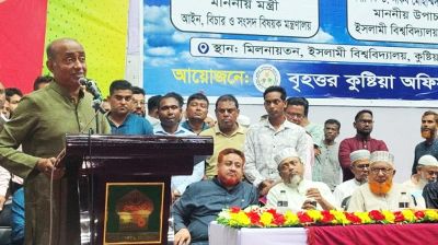 প্রধানমন্ত্রী তার দেওয়া কথা রেখেছেন: আইনমন্ত্রী