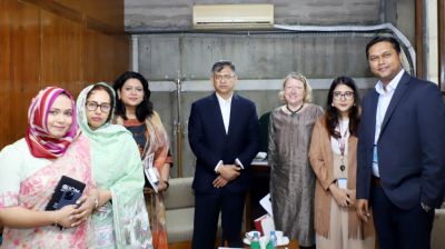 ক্রীড়া প্রতিমন্ত্রীর-ইউনেস্কো প্রতিনিধি দলের সাক্ষাৎ