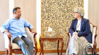 প্রধানমন্ত্রী-টেলিনর গ্রুপের প্রেসিডেন্টের সাক্ষাৎ 