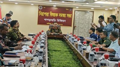 বৈসাবি উৎসবে নিশ্ছিদ্র নিরাপত্তার চাদরে ঢাকা থাকবে পাহাড়