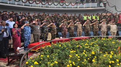 এনডিসি দলের বেনাপোল স্থলবন্দর ও আইসিপি পরিদর্শন