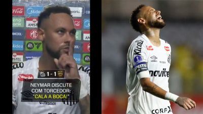 সমর্থকের সঙ্গে তর্কে জড়িয়ে বিতর্কে নেইমার