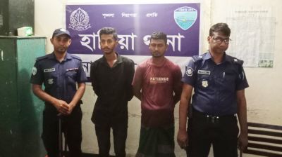 হাতিয়ায় ১৩৩০ লিটার চোরাই ডিজেলসহ গ্রেপ্তার ২