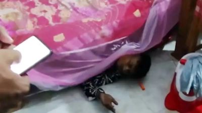 চুরি করতে গিয়ে খাটের নিচে ঘুমিয়ে পড়ল চোর