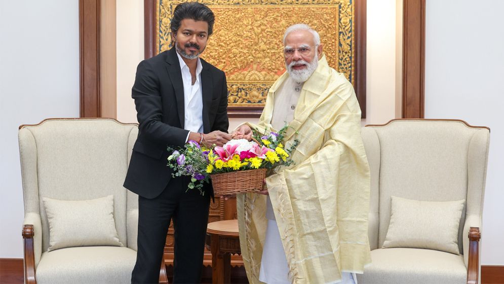 নরেন্দ্র মোদির সঙ্গে বৈঠকে থালাপতি বিজয়ের ৩ দাবি