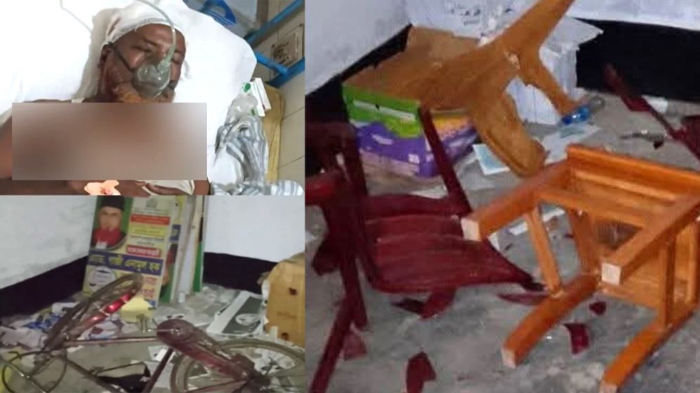টাকা ভাগাভাগি নিয়ে বিএনপি-জামায়াত সংঘর্ষ, আহত ২০
