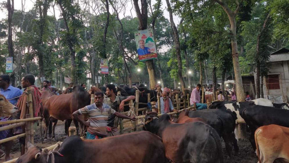 হাটে অতিরিক্ত টোল আদায়ের অভিযোগ, ক্ষুব্ধ ব্যবসায়ী ও ক্রেতারা