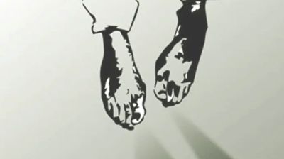 ফ্লাইওভারে ঝুলছিল যুবকের মরদেহ  