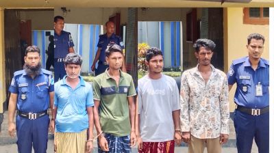 হেরোইন-গাঁজাসহ চার মাদক কারবারি আটক
