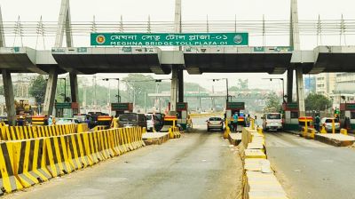 ঈদের জন্য খোলা হলো মেঘনা-গোমতী টোলপ্লাজার নতুন ৫ লেন