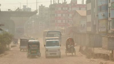 আজও বায়ুদূষণে শীর্ষে ঢাকা