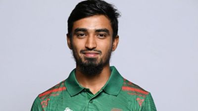 লম্বা সময়ের জন্য মাঠের বাইরে থাকতে হচ্ছে তানজিম সাকিবকে