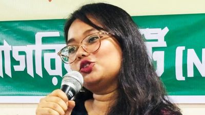 এনসিপি ঢাকা উত্তরের সদস্য সচিব হলেন দিনা
