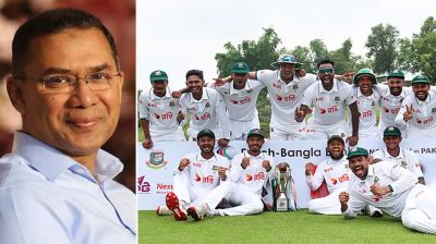 পাকিস্তানকে হোয়াইটওয়াশ করায় প্রধানমন্ত্রীর অভিনন্দন