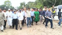 নদীভাঙন এলাকা পরিদর্শনে পানিসম্পদ প্রতিমন্ত্রী