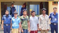 হেরোইন-গাঁজাসহ চার মাদক কারবারি আটক