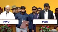 তামিলনাড়ুর মুখ্যমন্ত্রী হিসেবে শপথ নিলেন থালাপতি বিজয় 