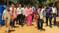 রোহিঙ্গা ক্যাম্পে পররাষ্ট্র প্রতিমন্ত্রী শামা ওবায়েদ