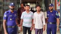 নাটোরে বিদেশি পর্যটকদের হয়রানি, দুই টিকটকার গ্রেপ্তার