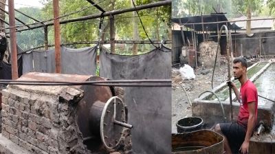 প্লাস্টিক পুড়িয়ে ডিজেল উৎপাদন, ধোঁয়ায় অতিষ্ঠ স্থানীয়রা